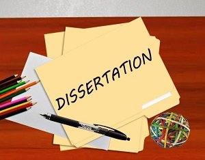 what is the average dissertation mark